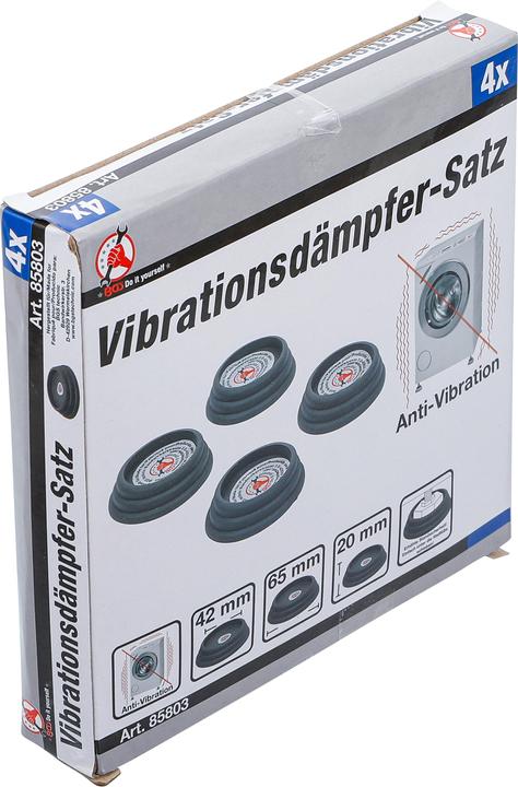Produktbild BGS Vibrationsdämpfer-Satz Ø 65 x 20 mm 4-tlg.