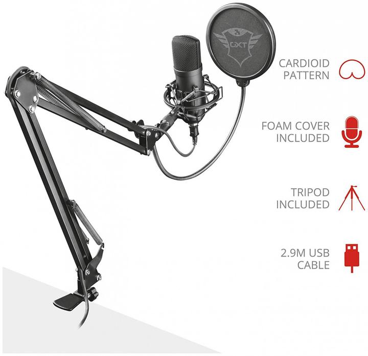 Produktbild Trust GXT 252+ Emita Plus