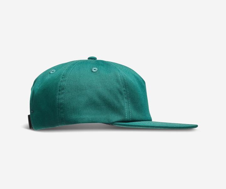 Image du produit Decathlon Casquette 6 Pan à visière plate, vert