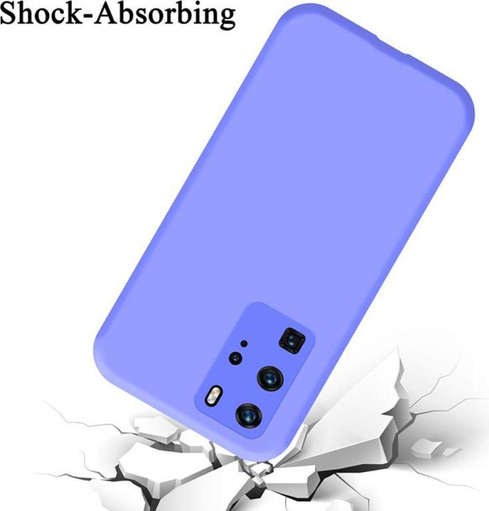 Actual product image Cadorabo TPU Liquid Silicone Case Cover (Huawei P40 Pro+)