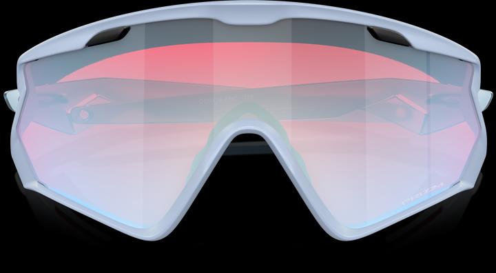 Actual product image Oakley Wind Jacket 2.0 (Matte Trans Stonewash, Prizm snow sapphire)