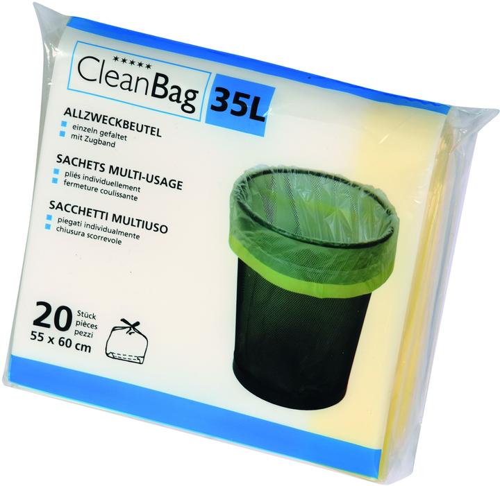 Produktbild Cleanbag Allzweckbeutel (20 x, 35 l)
