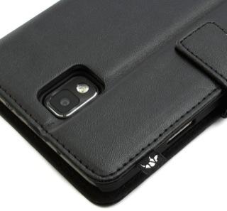 Actual product image Proporta Foliocase for Galaxy Note 3 Black (Samsung Galaxy Note 3)