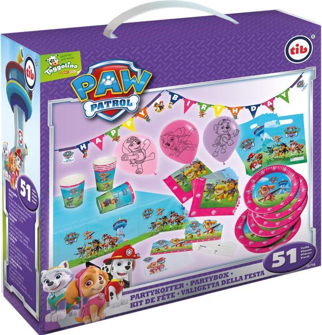 Actual product image Tib Party Set Paw Patrol Girls