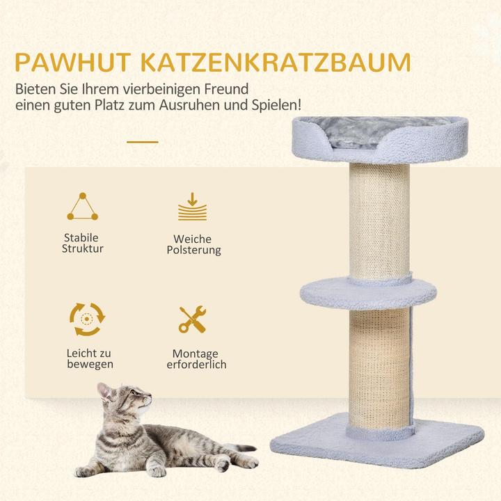 Actual product image Jamb Cat tree (91 cm, Light blue)