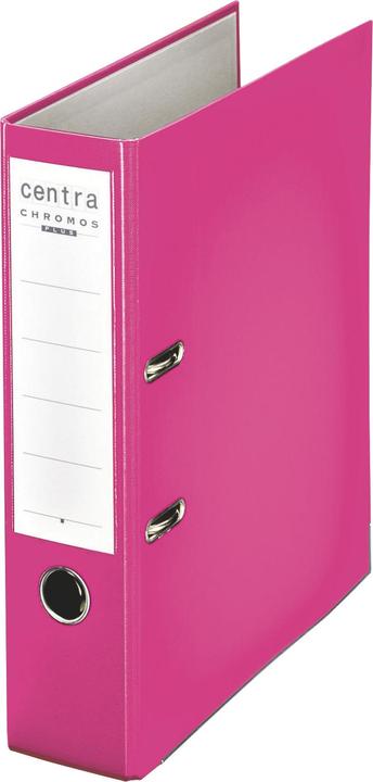 Actual product image Esselte Folder A4/80 Centra pink plastic (A4, 80 mm, 1 Piece)