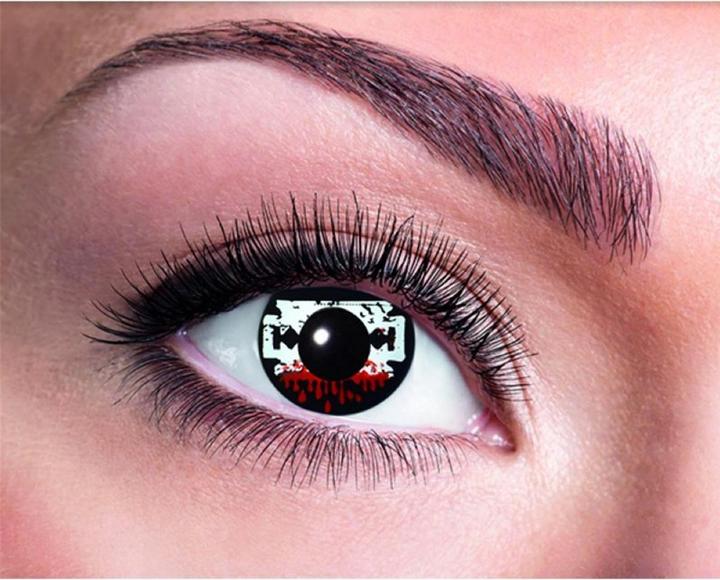 Produktbild Zoelibat Kontaktlinsen Säge (Schwarz, Weiss, Rot)