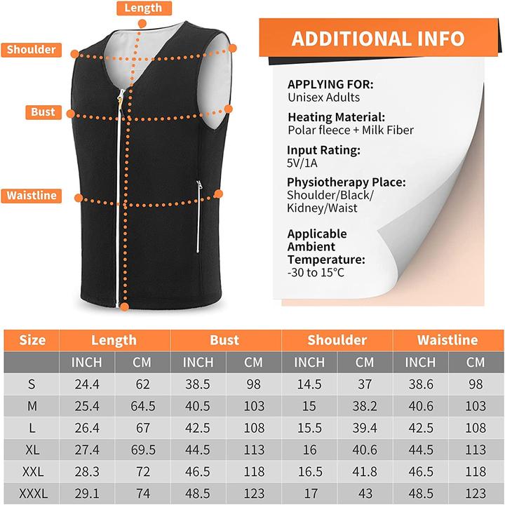 Immagine prodotto Isopho Gilet riscaldato (M)