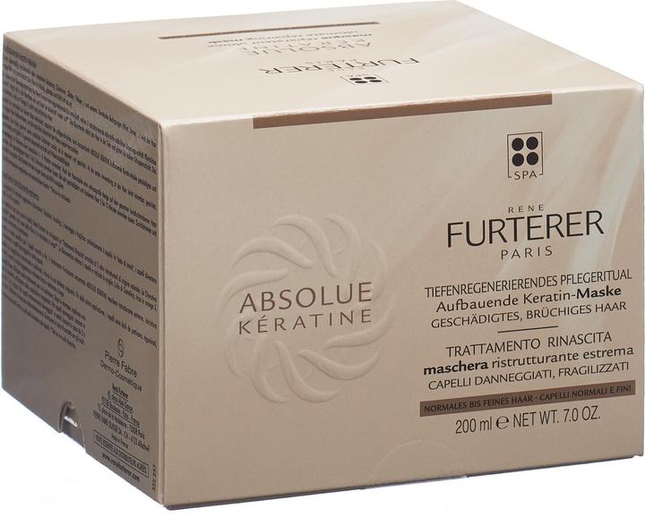 Produktbild Rene Furterer Absolue Kératine - Masque Réparateur Ultime (200 ml)