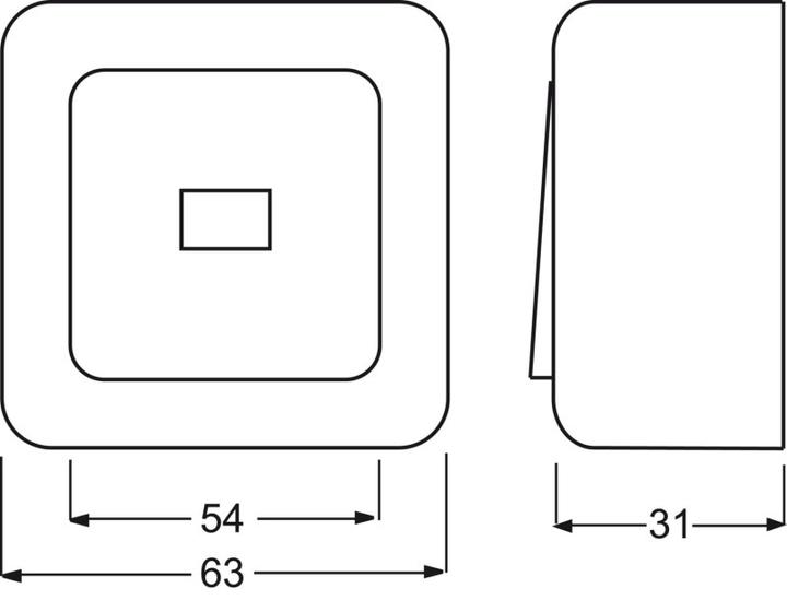 Actual product image Busch-Jaeger Rocker switch 2-pole, circuit breaker 2CKA001042A0654