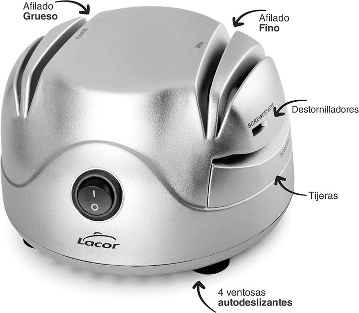 Actual product image Lacor Electric knife sharpener, Steel