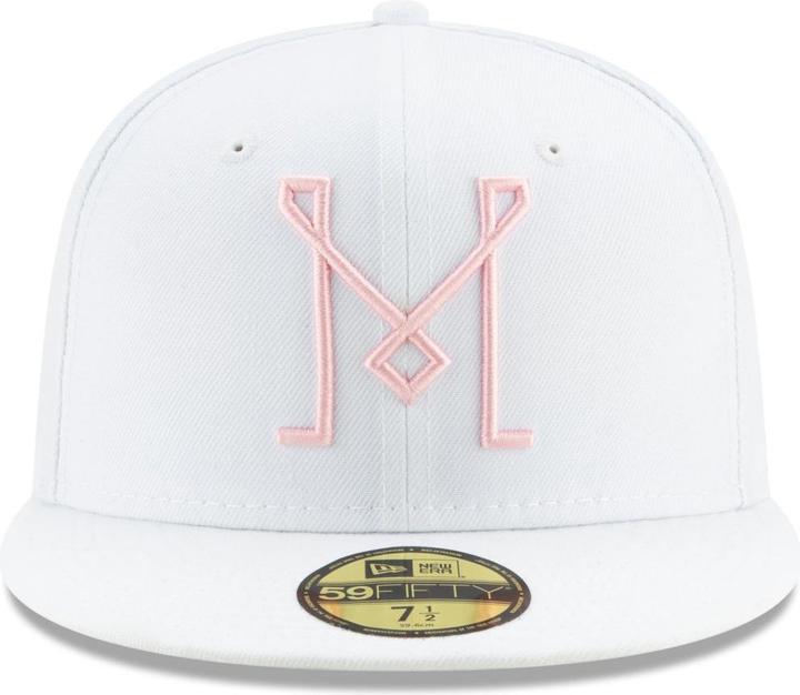 Actual product image New Era 59Fifty Fitted Cap - MLS Inter Miami white - 6 7/8 (6 7/8)