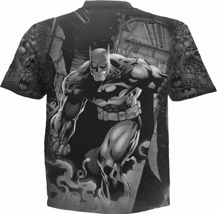 Actual product image Batman Unisex Adult Vengeance Wrap T-Shirt (S)