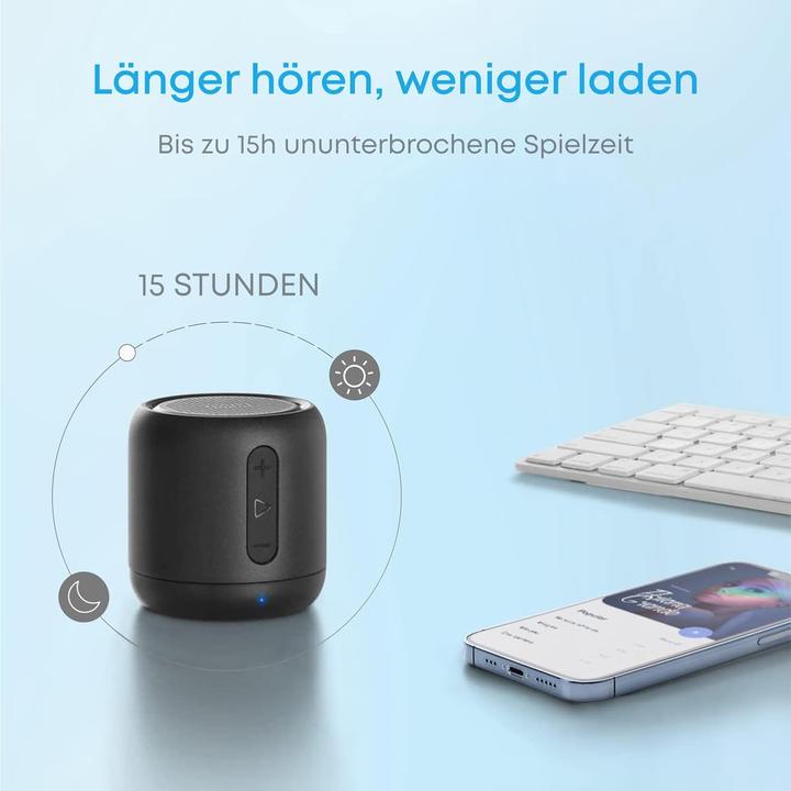 Actual product image Anker Soundcore Mini - Bluetooth-Lautsprecher (15 h, Rechargeable battery operated)