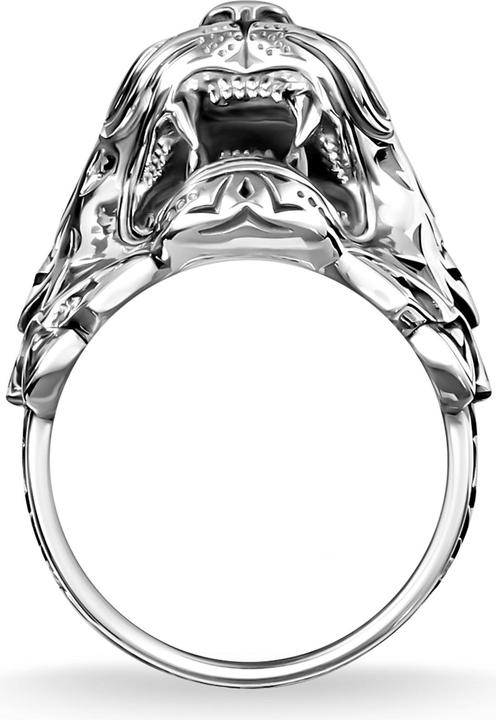 Actual product image Thomas Sabo Ring Tiger Silver (56, 925 Silver)