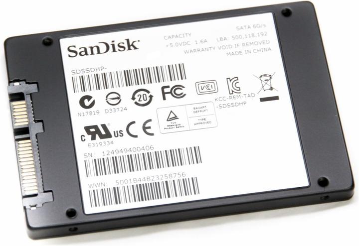 Image du produit SanDisk SSD Plus (480 Go, 2.5")