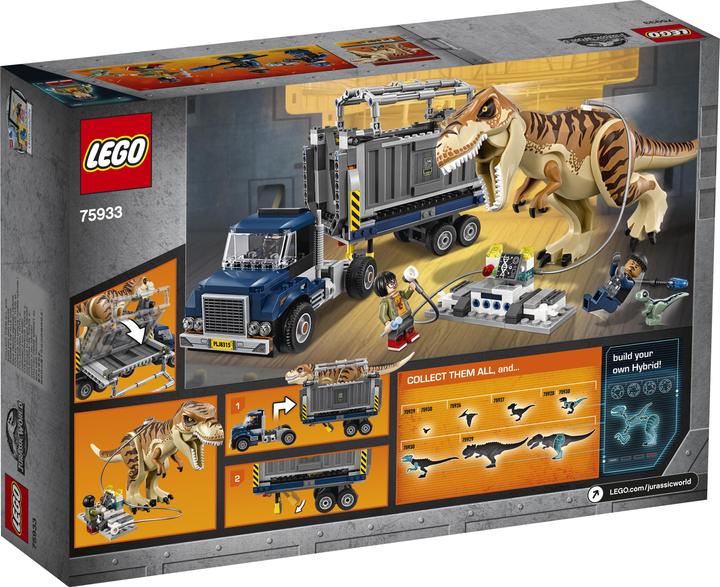 Immagine prodotto LEGO Trasporto del T-Rex di Jurassic World (75933, LEGO Jurassic World)