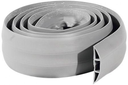 Produktbild Exertis Connect PVC-Bodenkabelkanal, flexibel, 1,80 m, grau, für bis zu 5 Kabel Zum Schutz der Kabel alle (Kabelkanal, 180 cm)