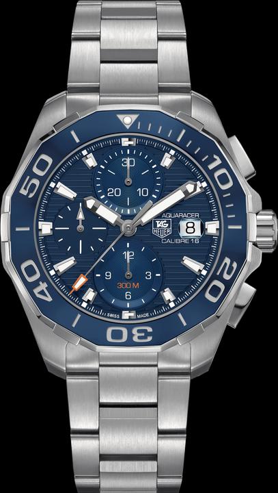 Produktbild Tag Heuer Aquaracer (Chronograph, Taucheruhr, Swiss Made, 43 mm)