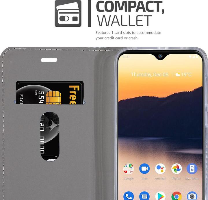 Produktbild Cadorabo Book Jeans Optik Cover (Nokia 2.3)
