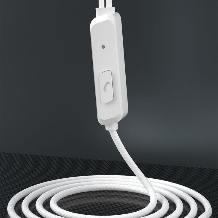 Produktbild Dudao X3B Wired Earphones with Lightning Plug (White) (keine Geräuschunterdrückung, Kabelgebunden)