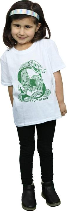 Image du produit - T-shirt SLYTHERIN GLITTER - Fille (140, 146)