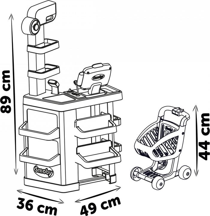 Actual product image Smoby Supermarket