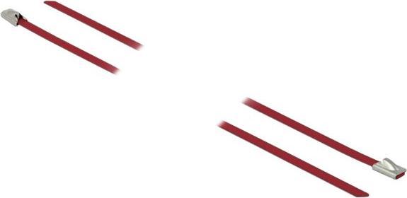 Immagine prodotto Delock Fascetta in acciaio inox 300x4,6 10 pz. (Fascette in metallo, 300 mm, 10 pz.)