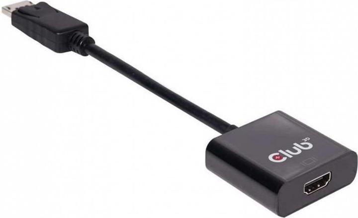 Produktbild Club 3D Adapterkabel DP 1.2 auf HDMI 2.0 (HDMI, 21 cm)