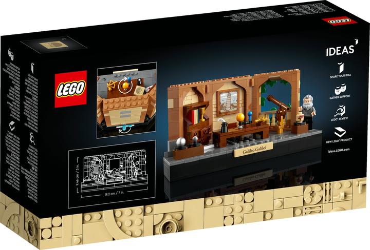 Immagine prodotto LEGO 40595 Omaggio a Galileo Galilei (40595, LEGO Ideas)