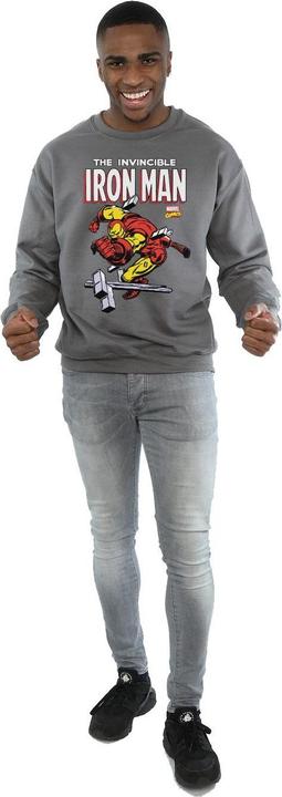 Image du produit - Sweat IRON MAN SMASH - Homme (XL)
