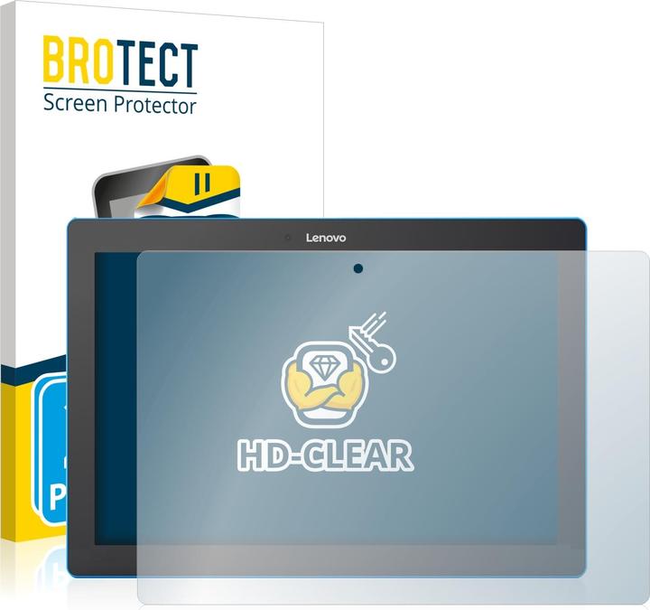 Produktbild BROTECT Schutzfolie Displayschutz Klar (2 Stück, Tab 10 TB-X103F)