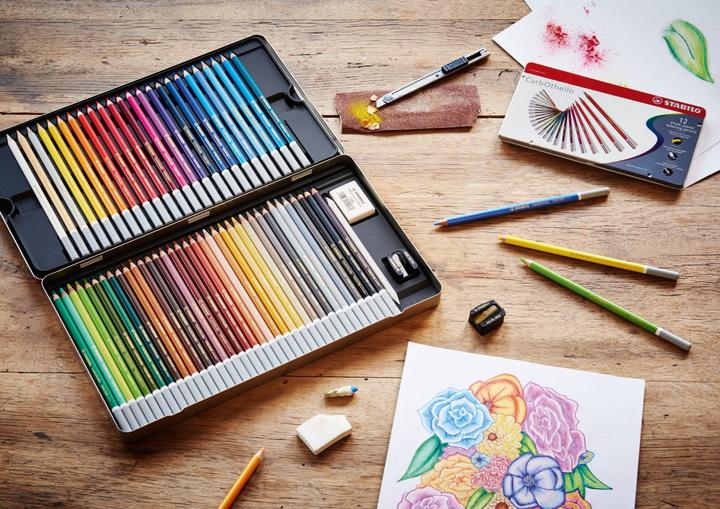 Actual product image STABILO Pastel crayon - CarbOthello - single pencil - brown umber (Umbra Bros., 1 x)