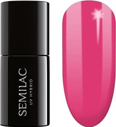Image du produit Semilac 007 Rock rose 7ml (Jupe rose, Vernis semi-permanent)