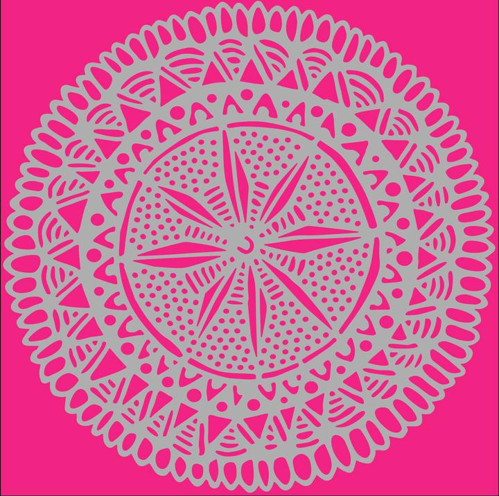 Produktbild Pronty Crafts Schablone "Mandala Kreis 2", 15x15cm
