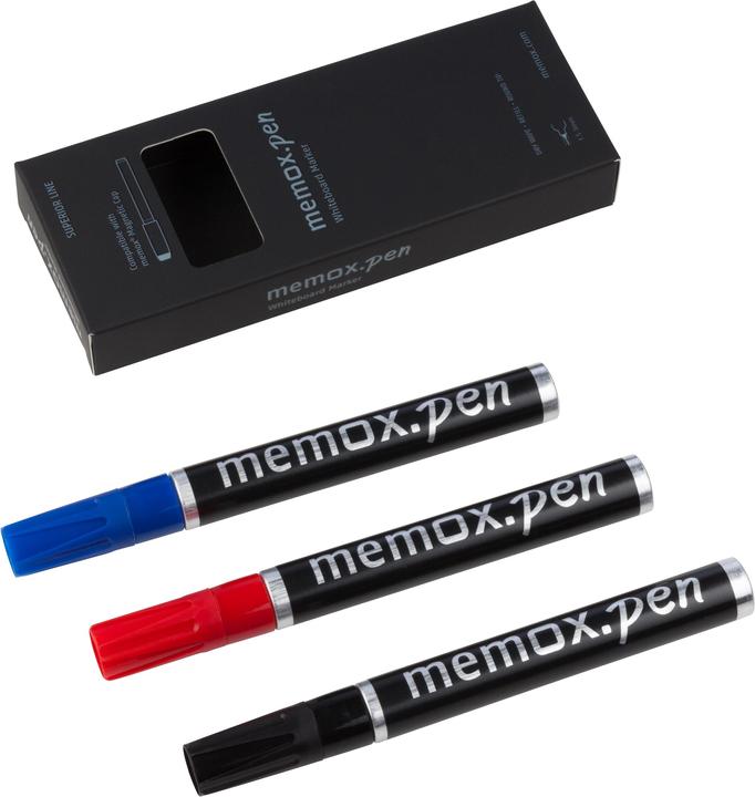 Memox Pen Basic (Rot, Schwarz, Blau)