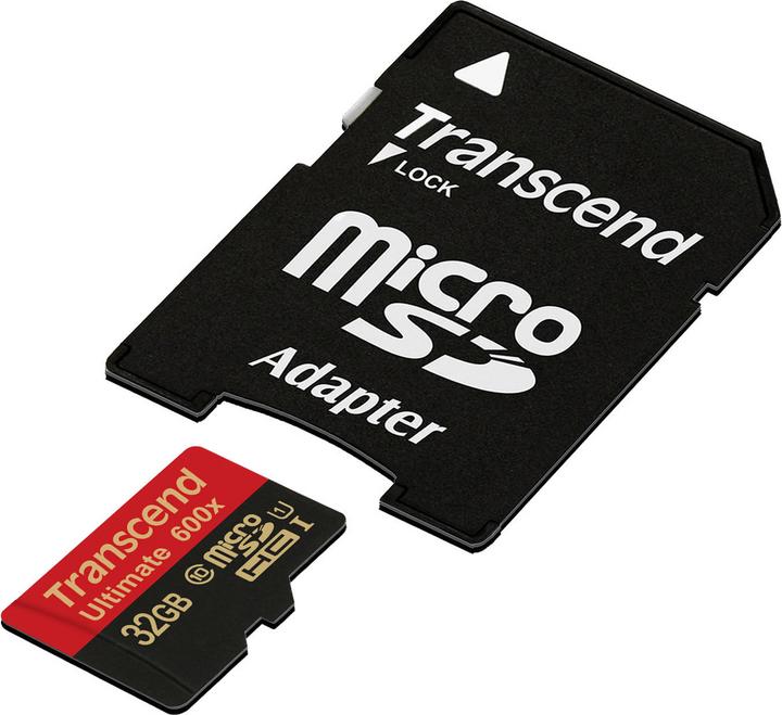 Produktbild Transcend Ultimate (32 GB, microSDHC, U1, UHS-I)
