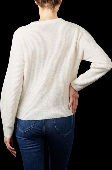 Produktbild Marc O'Polo Longsleeve Pullover Round Neck white mousse (XL)