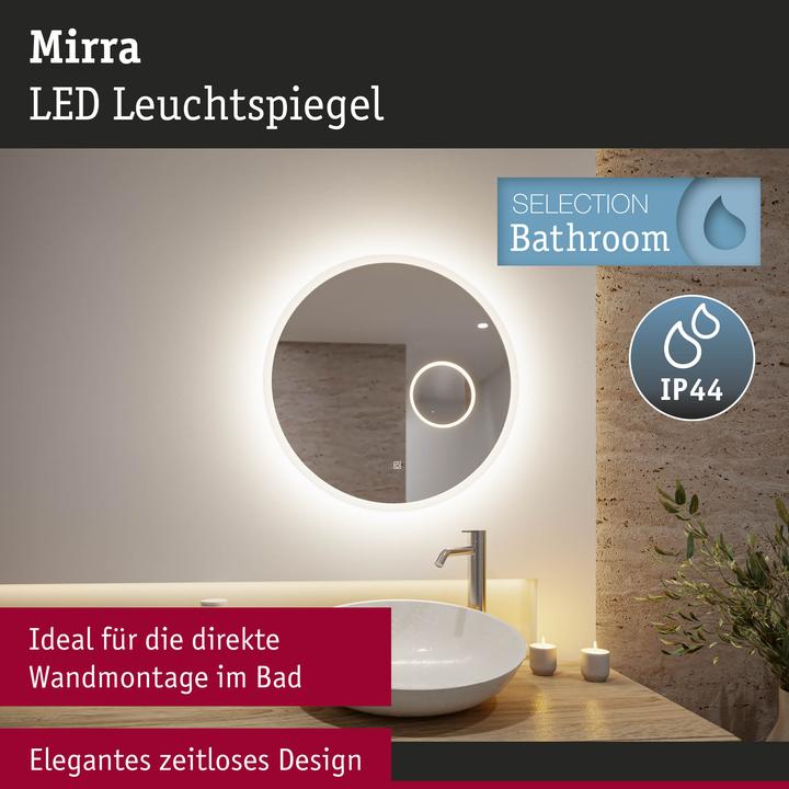Actual product image Paulmann Leuchtspiegel Mirra Kosmetik (Ø 60 cm)