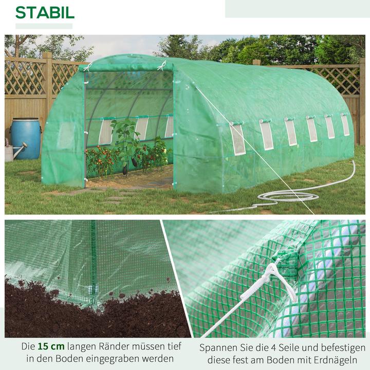 Image du produit Outsunny Serre de jardin Tunnel