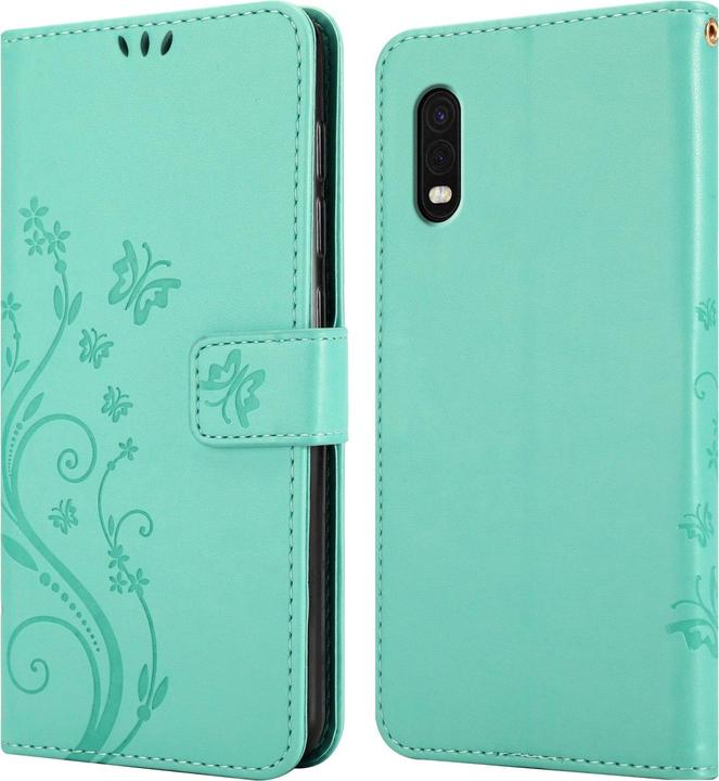 Actual product image Cadorabo Flower Book cover (Samsung Galaxy Xcover Pro)
