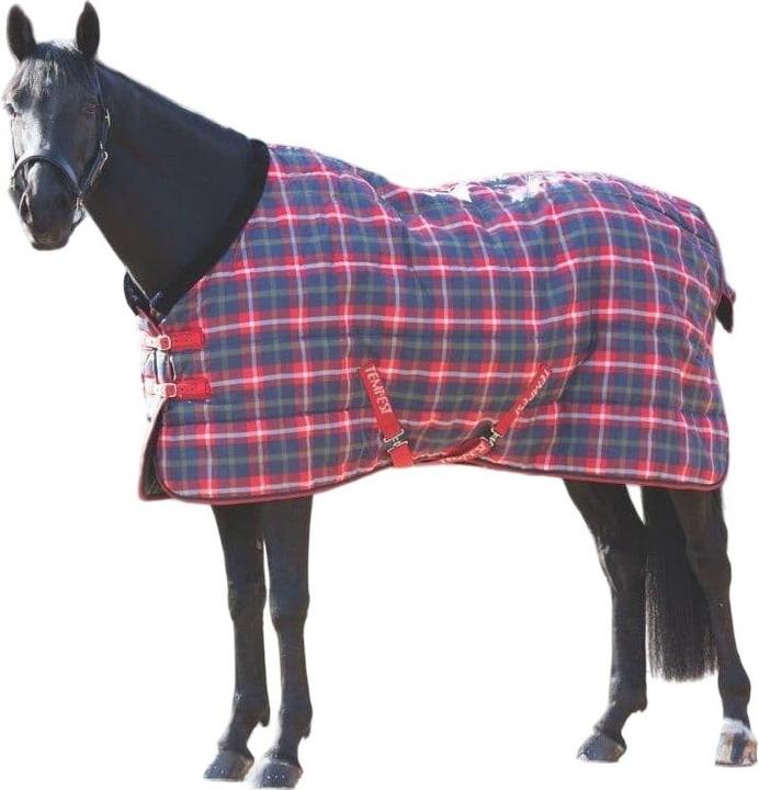 Actual product image Tempest Plus 200 Standard-Neck Tartan Horse Stable Rug (152 cm)