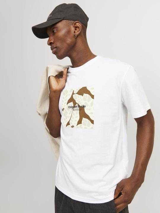 Actual product image Jack & Jones Jorsequoia Tee Ss Crew Neck Ln (XXL)