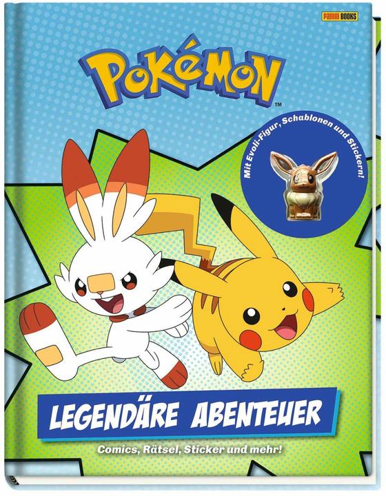 Immagine prodotto Panini Pokémon Legendärer Rätselspass - Comics, Activities, Sticker (Tedesco, Meredith Rusu, Nina Kavelar, 2023)