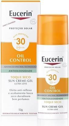 Immagine prodotto Eucerin Sun Oil Control Sun Gel Dry Touch 50ml Trattamento solare viso Spf30 (Gel solare, SPF 30, 50 ml, 96 g)
