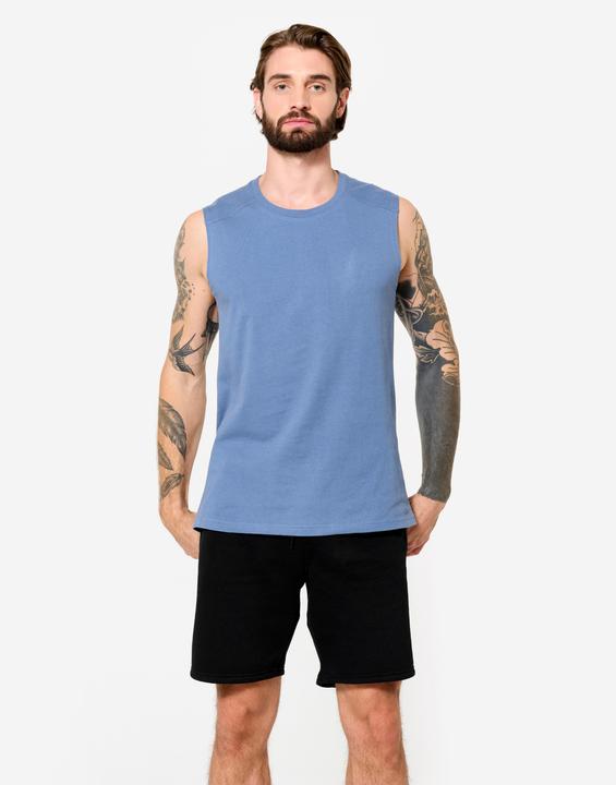 Produktbild Domyos Tank Top Herren dehnbar - kometenblau (4XL)