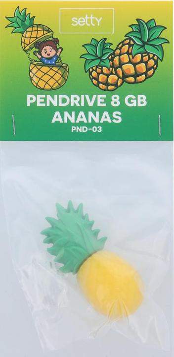 Produktbild Setty Pendrive 8GB Pinaeapple PND-03 (8 GB)