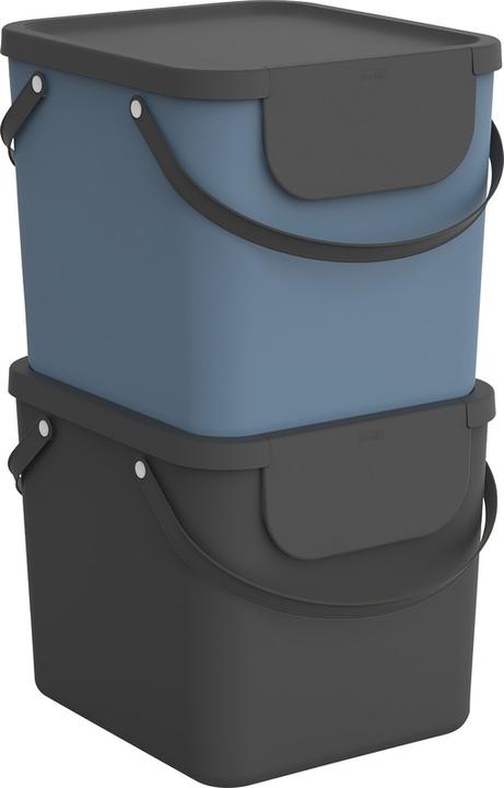 Actual product image Rotho Albula 40 l recycling bin, blue (40 l)