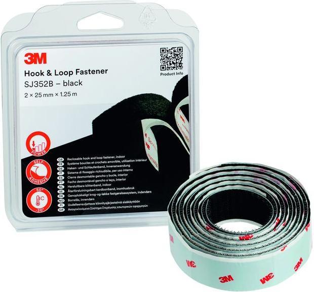 Image du produit 3M Sangle à boucles et crochets SJ352 (25 mm)