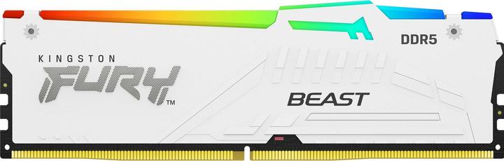 Actual product image Kingston RAM D5 6000 16GB C36 FURY Beast W RGB EX (1 x 16GB, 6000 MHz, DDR5 RAM, DIMM)